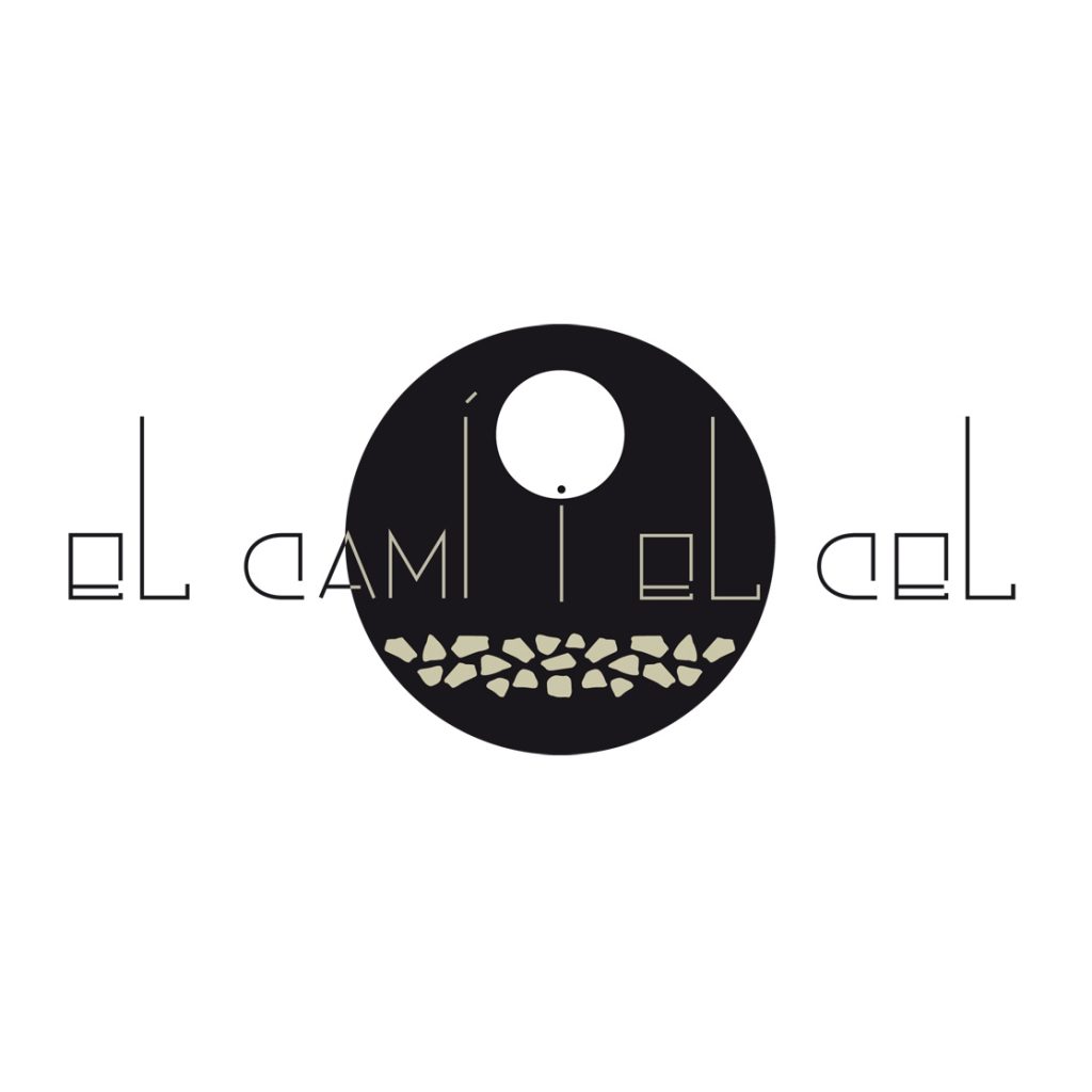 Logotipo para El Camí i el Cel. Restaurante y tapas gastronómicas, Jardín, coctelería.